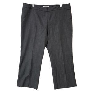 Pendleton Dress Pants‎ Womens 16 Dark Gray Slacks Preppy Office 100% Wool